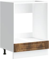 vidaXL Porto füstös tölgy színű szerelt fa sütőszekrény (854002) (854002)