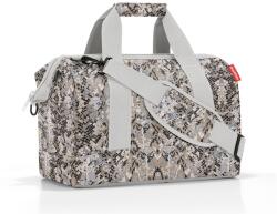 Reisenthel ALLROUNDER M szürke-bézs kígyó mintás közepes utazótáska MS1040 - borond-aruhaz