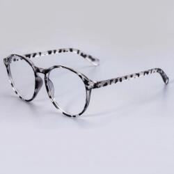 Sunmania Fekete-fehér átlátszó imidzs szemüveg " Oldfashion" (211-black-grey-HU)