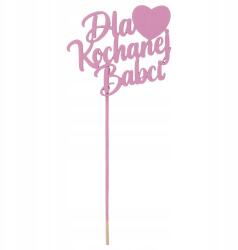  Lila lila felirat a csúcson Kedves Nagymama Ajándék Nagymama Napjára (#13252)