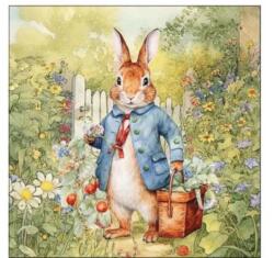 Ambiente Mister Rabbit papírszalvéta 25x25cm, 20db-os