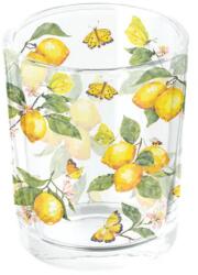 Ambiente Fresh lemons üveg mécsestartó