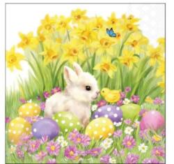 Ambiente Húsvéti szalvéta 25x25cm, 20db-os Easter friends