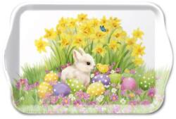 Ambiente Húsvéti mintás tálca 13x21cm Easter friends