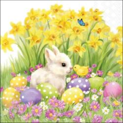 Ambiente Húsvéti szalvéta 33x33cm, 20db-os Easter friends