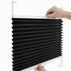ESTAdeco Pliszé Roló Blackout 100% Fényzáró Pliszé 1x1 Lengyel Termék (plisa 1x1 Blackout PREMIUM)