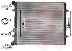 VAN WEZEL Chladič motora VAN WEZEL 58002152 (58002152)