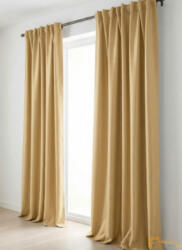  (12 szín) Árdy 100% blackout függöny 02 Világos arany 280 cm