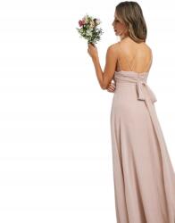 Asos Ruha Maxi Púderrózsaszín Vállpántokkal 36/S Szm 36