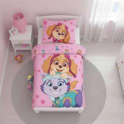 Spin Master Mancs Őrjárat szíves ágyneműhuzat ovis méret100×135cm, 40×60 cm