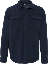 Kariban KA582 SHERPA-LINED FLEECE OVERSHIRT (ka582nv/stgr-m)