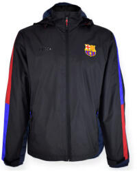  Barcelona kabát, széldzseki fekete gyerek 12 éves