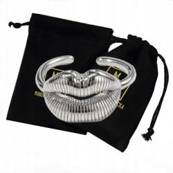  925-ös ezüst gyűrű Lips női ajak rúzs ajándék Manufaktura