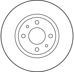 TRW DF1747 Féktárcsa (1db)