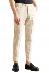 Lindbergh Slim Fit Nadrág Bézs Elegáns M Rzm M