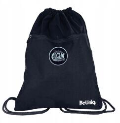 PASO Prémium iskolatáska BeUniq aloha fekete hátizsák (PPAL20-713)