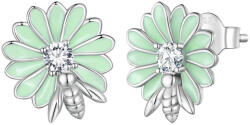 BeSpecial Cercei argint floare si albinuta (EZT0510)