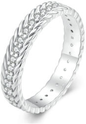 BeSpecial Inel argint impletit cu zirconii (IZT0141_173)