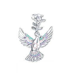 BeSpecial Talisman argint cu porumbelul pacii (PST0263)