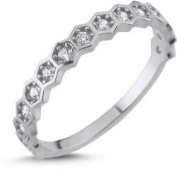 BeSpecial Inel argint cu zirconii (ITU0563_189)