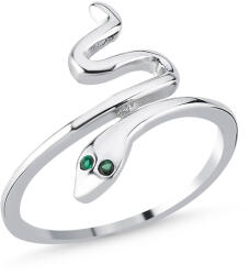 BeSpecial Inel argint sarpe cu zirconii (ITU0573)
