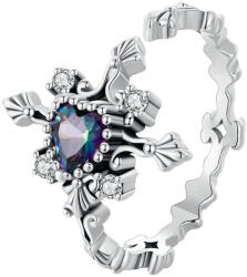 BeSpecial Inel argint cruce si inima, reglabil (IZT0169)