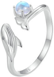 BeSpecial Inel argint reglabil balena (IZT0201)
