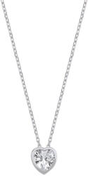 BeSpecial Colier argint inimioara cu zirconiu (CTU0208)