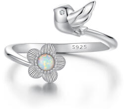 BeSpecial Inel argint Floare si Pasare (IZT0342)