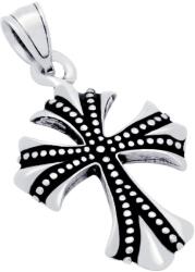 BeSpecial Pandant argint 925 cruce cu tinte si Fleur de Lis (PSX0077)