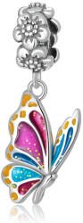 BeSpecial Pandantiv argint fluturas colorat (PZT0222)