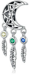 BeSpecial Pandantiv argint Dream Catcher cu luna si pene (PZT0135)