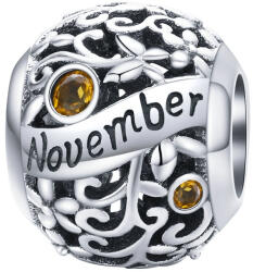 BeSpecial Talisman argint luna Noiembrie cu zirconiu (PST0256)