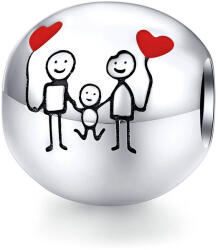 BeSpecial Talisman argint Familie Fericita (PST0226)