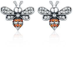 BeSpecial Cercei argint 925 cu albinute si zirconii - Be Nature EST0018 (EST0018)