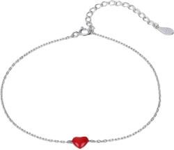 BeSpecial Bratara argint cu inimioara placata cu rodiu (BST0105)