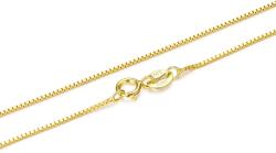 BeSpecial Lantisor argint placat cu aur model cubic (LZT0039_50)
