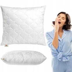  Hipoallergén alvópárna 70x80 cm szilikon golyóval fehér Senomia (Poduszka kulka antyalergiczna 70x80 pikowana)