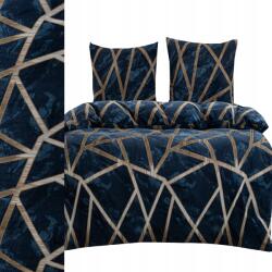  Karácsonyi Ágyneműhuzat Polár vastag maci 160x200 meleg téli karácsonyfa (Pościel polarowa MIŚ zimowa 140x200)