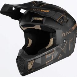 FXR Racing Cască Enduro - Cross - Snowmobil FXR RACING CLUTCH Stealth · Negru / Maro