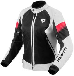 Revit Geacă Moto Damă de Vară din Textil REVIT CONTROL AIR H2O LADIES · Alb / Negru / Roșu