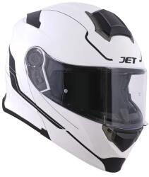 JET Cască Moto Flip-Up JET RUMBLE · Alb