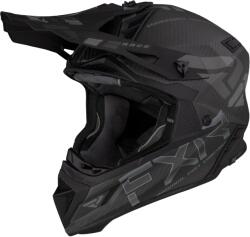 FXR Racing Cască Enduro - Cross - Snowmobil FXR RACING HELIUM CARBON ALLOY · Negru
