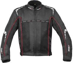 Shox Geacă Moto din Textil SHOX 3 LAYER · Alb / Negru / Roșu