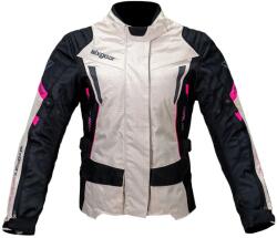 Sixgear Geacă Moto Damă din Textil SIXGEAR MIA · Gri / Negru / Roz