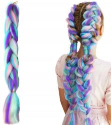  Színes szintetikus haj fonatok raszta tincsek póthaj (2309)