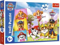 Trefl - Puzzle Paw Patrol: Rubble - 100 piese