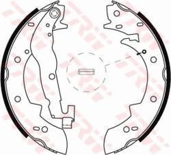 TRW Sada brzdových čeľustí TRW GS6237 (GS6237)