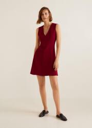 MANGO Mng Ruha Mini Egyenes Bordó Szm L