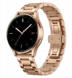  Karkötő Szíj Okosóra Női Univerzális Teleszkópos 18MM (stalowy pasek szkło etui golden rose UN430)